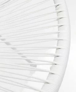 Kare Design Acapulco Nojatuoli, Valkoinen -Huonekalu kauppa fotel acapulco 73x85 cm bialy 12