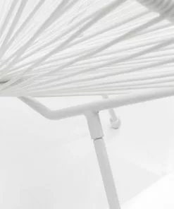 Kare Design Acapulco Nojatuoli, Valkoinen -Huonekalu kauppa fotel acapulco 73x85 cm bialy 9