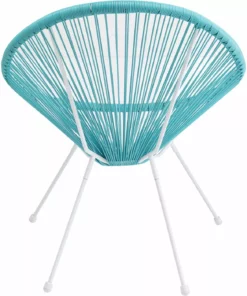 Kare Design Acapulco Nojatuoli Turkoosi -Huonekalu kauppa fotel acapulco 73x85 cm turkusowy 5