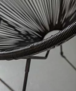 Kare Design Acapulco Nojatuoli, Musta -Huonekalu kauppa fotel acapulco czarny 12