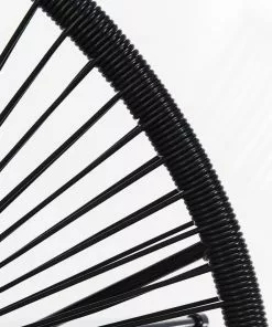 Kare Design Acapulco Nojatuoli, Musta -Huonekalu kauppa fotel acapulco czarny 5