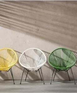 Kare Design Acapulco Nojatuoli, Musta -Huonekalu kauppa fotel acapulco czarny 8