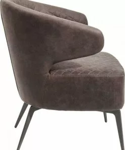 Kare Design Amsterdam Nojatuoli, Harmaa -Huonekalu kauppa fotel amsterdam 62x72 cm mocca ekoskora 4