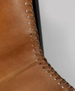 Kare Design California Nahkainen Lepakkotuoli, Nojatuoli, Ruskea -Huonekalu kauppa fotel brazowy skora naturalna 70x93 cm 7