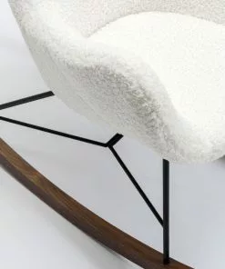 Kare Design Balance Keinutuoli, Valkoinen -Huonekalu kauppa fotel bujany balance 97x98 cm bialy 9