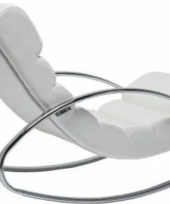 Kare Design Manhattan Keinutoli, Valkoinen 11 Kare Design Manhattan Keinutoli, Valkoinen -Huonekalu kauppa fotel bujany manhattan rocking 62x81 cm bialy ekoskora 3