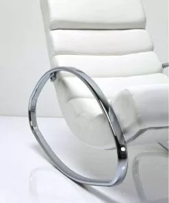 Kare Design Manhattan Keinutoli, Valkoinen 13 Kare Design Manhattan Keinutoli, Valkoinen -Huonekalu kauppa fotel bujany manhattan rocking 62x81 cm bialy ekoskora 5