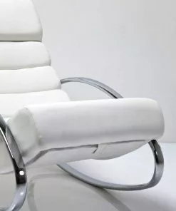 Kare Design Manhattan Keinutoli, Valkoinen 14 Kare Design Manhattan Keinutoli, Valkoinen -Huonekalu kauppa fotel bujany manhattan rocking 62x81 cm bialy ekoskora 6