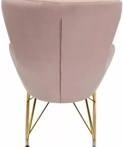 Kare Design Oslo Keinutuoli, Roosa -Huonekalu kauppa fotel bujany oslo 76x103 cm rozowy 5