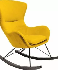 Kare Design Oslo Keinutuoli, Keltainen