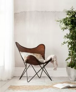 Kare Design Butterfly Econo Nojatuoli, Ruskea -Huonekalu kauppa fotel butterfly econo 80x87 cm brazowy 11