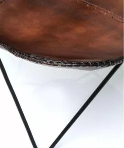 Kare Design Butterfly Econo Nojatuoli, Ruskea -Huonekalu kauppa fotel butterfly econo 80x87 cm brazowy 9