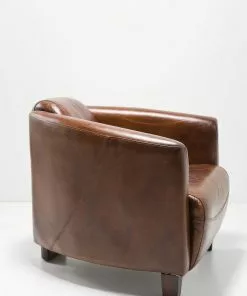 Kare Design Cigar Lounge Nojatuoli, Ruskea -Huonekalu kauppa fotel cigar lounge 72x70 cm brazowy skora naturalna 5