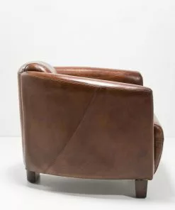 Kare Design Cigar Lounge Nojatuoli, Ruskea -Huonekalu kauppa fotel cigar lounge 72x70 cm brazowy skora naturalna 6