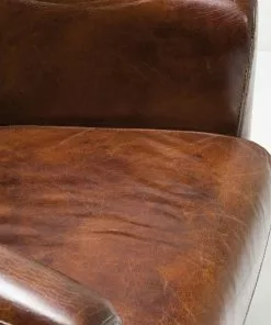 Kare Design Cigar Lounge Nojatuoli, Ruskea -Huonekalu kauppa fotel cigar lounge 72x70 cm brazowy skora naturalna 8