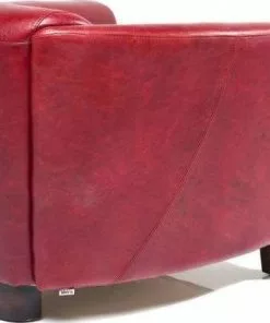 Kare Design Cigar Lounge Nojatuoli, Punainen -Huonekalu kauppa fotel cigar lounge 72x70 cm czerwony 6