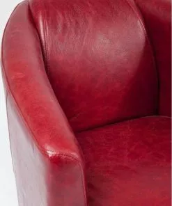 Kare Design Cigar Lounge Nojatuoli, Punainen -Huonekalu kauppa fotel cigar lounge 72x70 cm czerwony 7