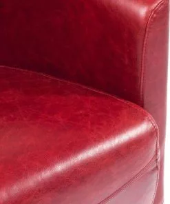 Kare Design Cigar Lounge Nojatuoli, Punainen -Huonekalu kauppa fotel cigar lounge 72x70 cm czerwony 8