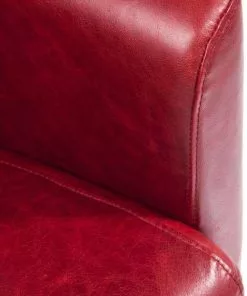 Kare Design Cigar Lounge Nojatuoli, Punainen -Huonekalu kauppa fotel cigar lounge 72x70 cm czerwony 9
