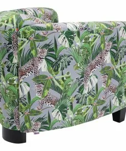Kare Design Cigar Lounge Jungle Nojatuoli, Vihreä -Huonekalu kauppa fotel cigar lounge jungle 72x70 cm kolorowy 4