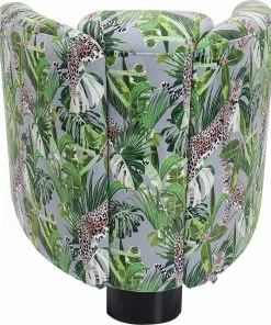 Kare Design Cigar Lounge Jungle Nojatuoli, Vihreä -Huonekalu kauppa fotel cigar lounge jungle 72x70 cm kolorowy 5
