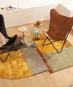 Kare Design California Nahkainen Lepakkotuoli, Nojatuoli, Musta -Huonekalu kauppa fotel czarny skora naturalna 70x93 cm 13