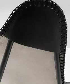 Kare Design California Nahkainen Lepakkotuoli, Nojatuoli, Musta -Huonekalu kauppa fotel czarny skora naturalna 70x93 cm 6