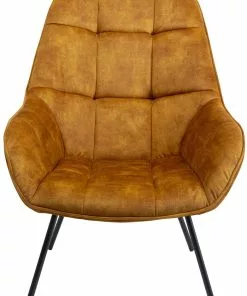 Kare Design Dave Amber Nojatuoli -Huonekalu kauppa fotel dave 87x96 cm bursztynowy 2