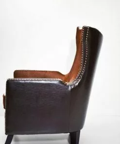 Kare Design Denver Cow Nojatuoli, Lehmännahka -Huonekalu kauppa fotel denver cow 76x107 cm skora naturalna 4