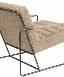 Kare Design Figero Nojatuoli, Beige -Huonekalu kauppa fotel figera 66x71 cm bezowy 4