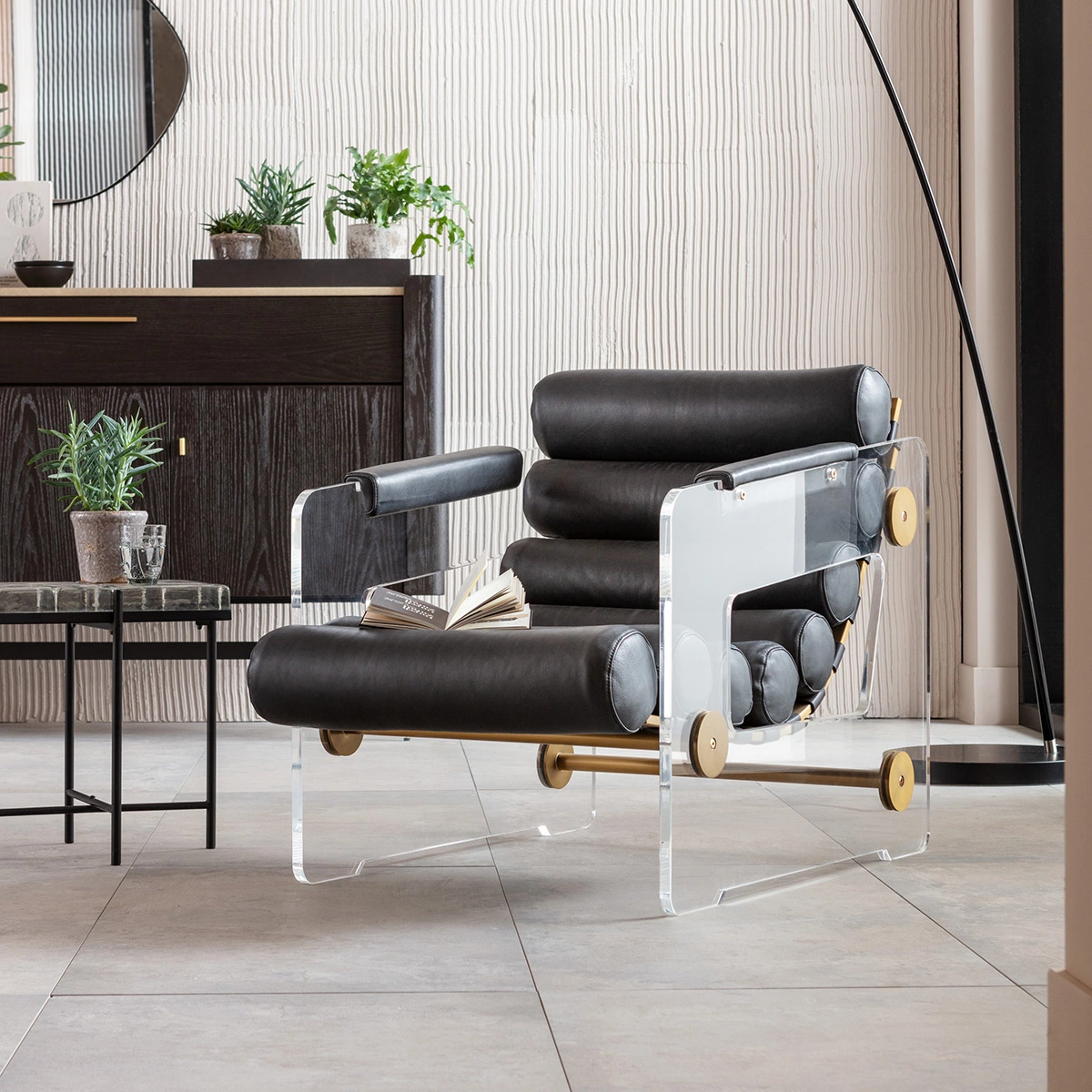 Kare Design Firo Nojatuoli, Musta 3 Kare Design Firo Nojatuoli, Musta