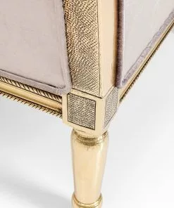 Kare Design Regency Leo Nojatuoli - Leopardikuvio, Kulta -Huonekalu kauppa fotel glamour do salonu panterka rama zlota 70x98 cm 9