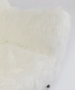 Kare Design Goldfinger Nojatuoli, Valkoinen -Huonekalu kauppa fotel goldfinger 89x85 cm bialy 9