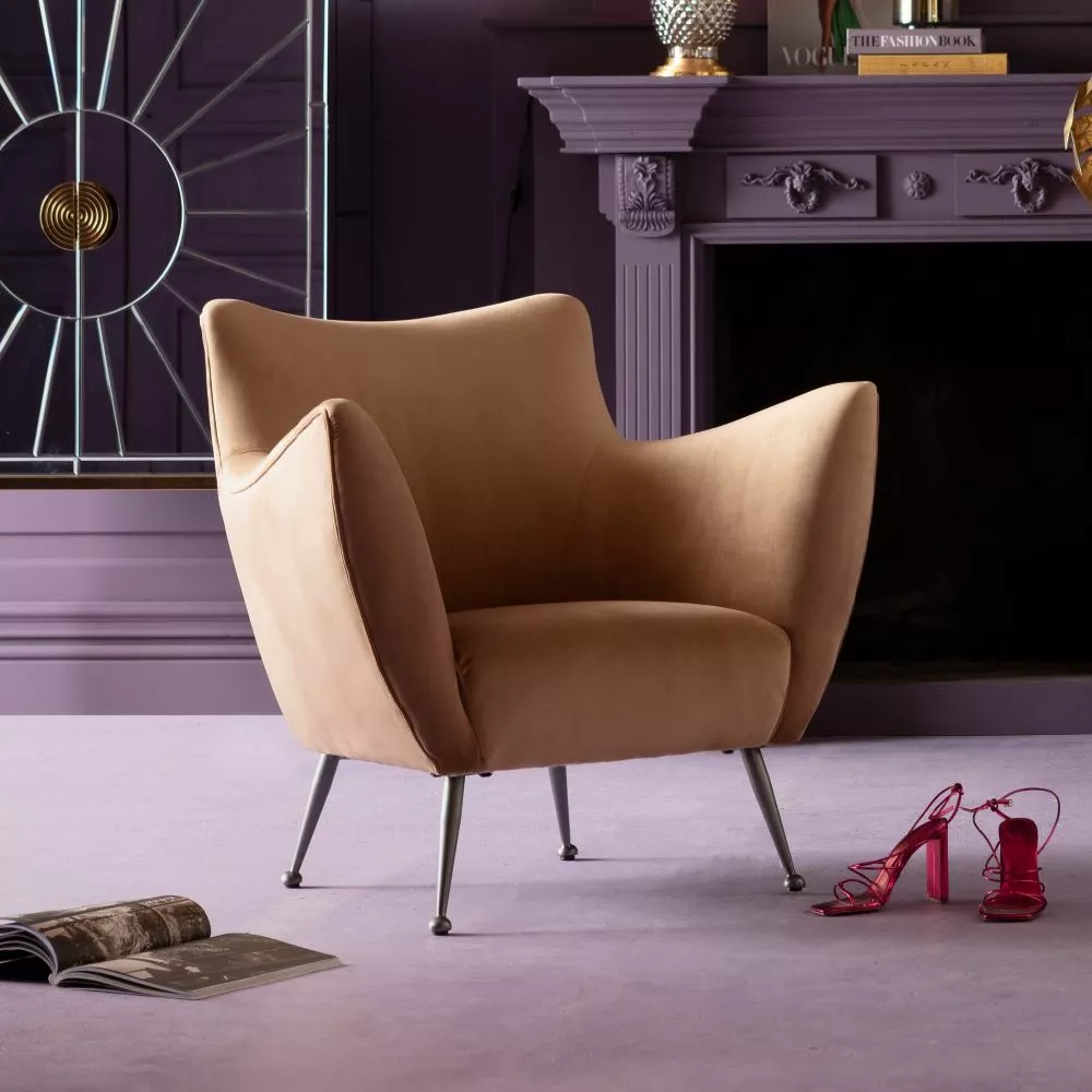 Kare Design Goldfinger Nojatuoli, Taupe 3 Kare Design Goldfinger Nojatuoli, Taupe