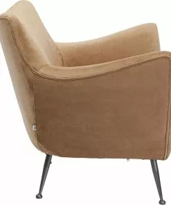 Kare Design Goldfinger Nojatuoli, Taupe 14 Kare Design Goldfinger Nojatuoli, Taupe -Huonekalu kauppa fotel goldfinger 89x85 cm taupe nogi czarne 3