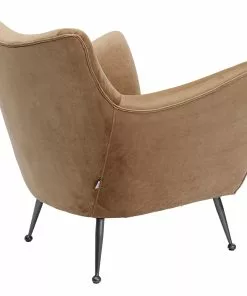 Kare Design Goldfinger Nojatuoli, Taupe 15 Kare Design Goldfinger Nojatuoli, Taupe -Huonekalu kauppa fotel goldfinger 89x85 cm taupe nogi czarne 4