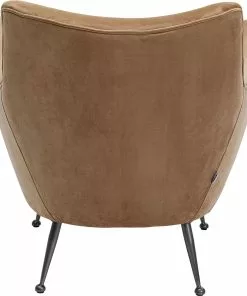 Kare Design Goldfinger Nojatuoli, Taupe 16 Kare Design Goldfinger Nojatuoli, Taupe -Huonekalu kauppa fotel goldfinger 89x85 cm taupe nogi czarne 5