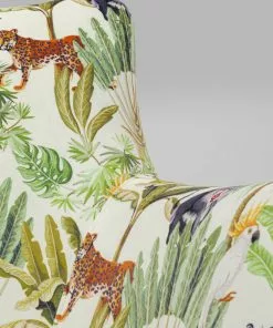 Kare Design Goldfinger Tropical Nojatuoli -Huonekalu kauppa fotel goldfinger tropical 89x85 cm nogi zlote 7