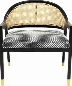 Kare Design Horizon Nojatuoli -Huonekalu kauppa fotel horizon 66x77 cm czarno naturalny 3