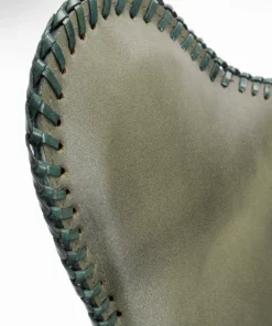 Kare Design California Nahkainen Lepakkotuoli, Nojatuoli, Khaki -Huonekalu kauppa fotel khaki skora naturalna 70x93 cm 10