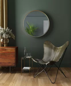 Kare Design California Nahkainen Lepakkotuoli, Nojatuoli, Khaki -Huonekalu kauppa fotel khaki skora naturalna 70x93 cm 12 scaled