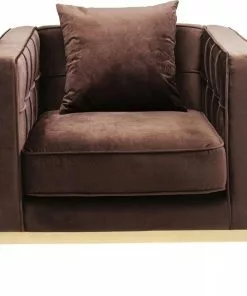 Kare Design Loft Brown Nojatuoli -Huonekalu kauppa fotel loft 81x70 cm brazowy 2