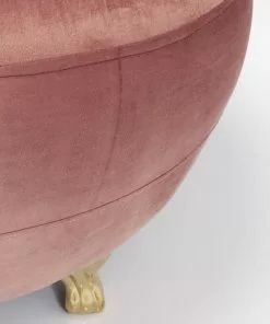 Kare Design Lofty Snake Nojatuoli, Mauve -Huonekalu kauppa fotel lofty snake 95x63 cm rozowy 6