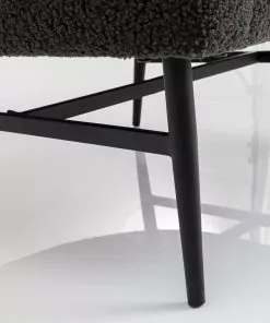 Kare Design Marylin Nojatuoli Antrasiitti -Huonekalu kauppa fotel marylin 73x80 cm antracytowy nogi czarne 8