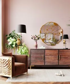 Kare Design Matteo Nojatuoli, Ruskea -Huonekalu kauppa fotel matteo 84x70 cm brazowo zloty 10