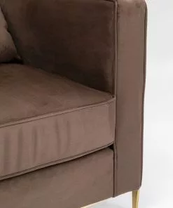 Kare Design Matteo Nojatuoli, Ruskea -Huonekalu kauppa fotel matteo 84x70 cm brazowo zloty 8