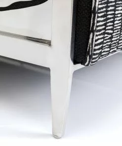 Kare Design Matteo S&P Nojatuoli -Huonekalu kauppa fotel matteo sandp 84x70 cm czarno bialy 8