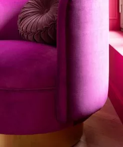 Kare Design Night Fever Nojatuoli -Huonekalu kauppa fotel night fever 78x76 cm fioletowy 12