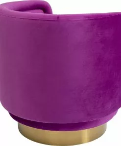 Kare Design Night Fever Nojatuoli -Huonekalu kauppa fotel night fever 78x76 cm fioletowy 4