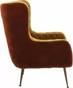 Kare Design Nonna Nojatuoli -Huonekalu kauppa fotel nonna 71x97 cm musztardowy 3